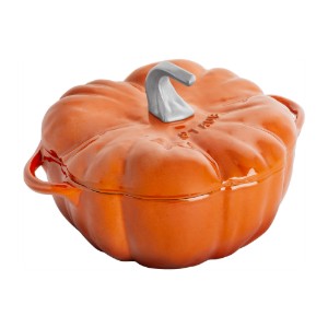 Staub - Pumpkin Cocotte fazék, öntöttvas, 24cm/3,45L, Cinnamon