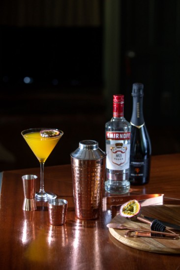 BarCraft - Koktélkészlet, 7 részes, rozsdamentes acél, Copper