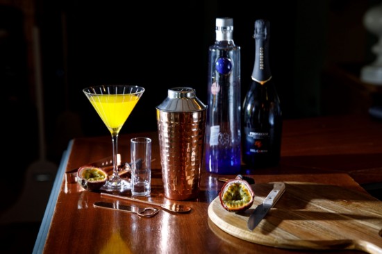 BarCraft - Koktélkészlet, 7 részes, rozsdamentes acél, Copper