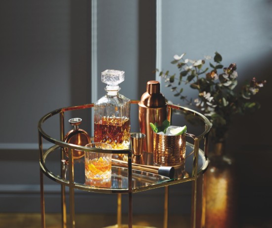 BarCraft - Dekanter és whiskys poharak készlet, 5 db, pohár