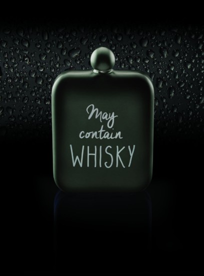 BarCraft 175 ml-es "May contain Whiskey" palack