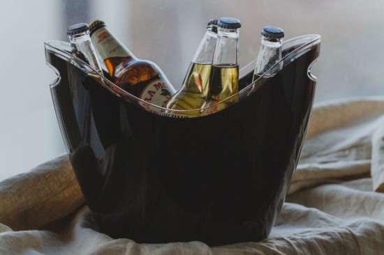 BarCraft palackhűtő edény, akril, 25 x 27 x 25 cm