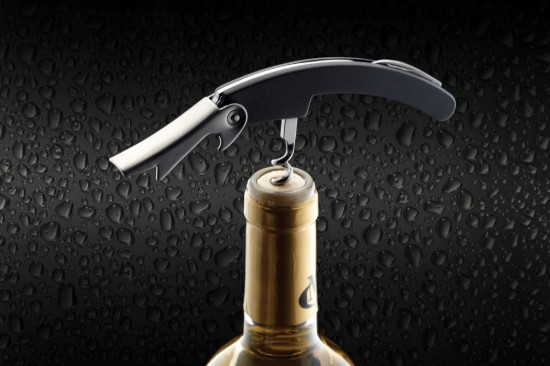 BarCraft multifunkcionális dugóhúzó, fekete