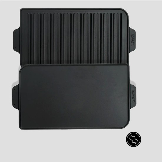 LAVA öntvény rostély 43 x 25 cm