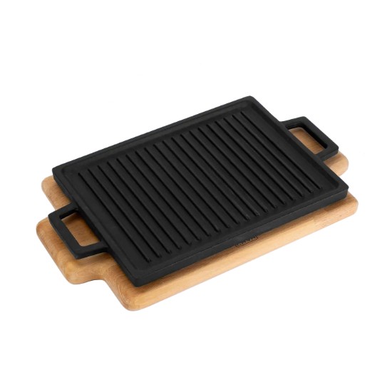 LAVA öntvény grillsütő 20,7 x 13,7 cm alátéttel