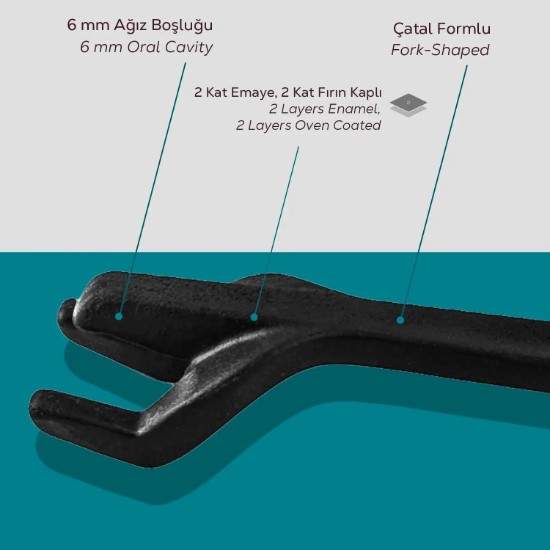 Külső markolat, 21 cm - LAVA