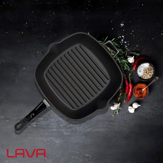 Lava grill serpenyő  26 x 26 cm