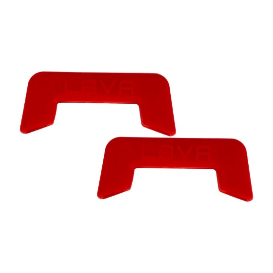 Lava 2 darabos szilikon edényfogó, piros