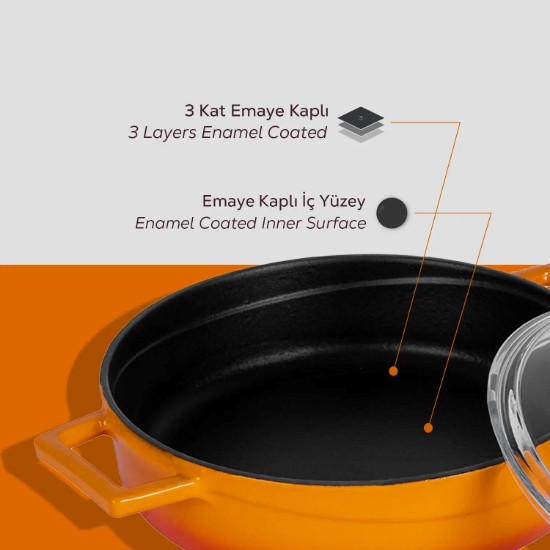 Lava Vasedény 24 cm