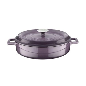 LAVA ~ lila - 28 cm / 3,5 literes "Trendy" öntöttvas lábas