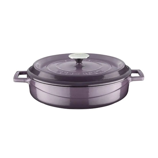 LAVA ~ lila - 28 cm / 3,5 literes "Trendy" öntöttvas lábas