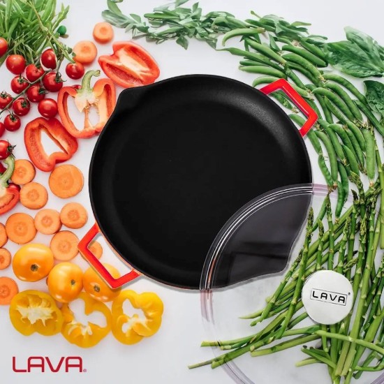 Lava serpenyő fedővel 30 cm