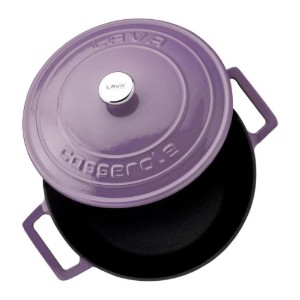 LAVA öntvény lábas, 22cm/3,4L "Folk", Lila