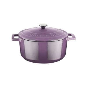 LAVA öntvény lábas, 22cm/3,4L "Folk", Lila