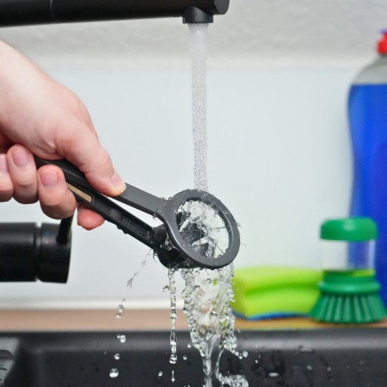 Tojásszeletelő, rozsdamentes acél, "Columbus", fekete kiadás - Westmark