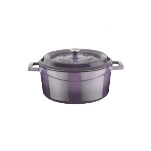 LAVA Öntöttvas lábas, 20cm/2,82L, "Trendy", lila