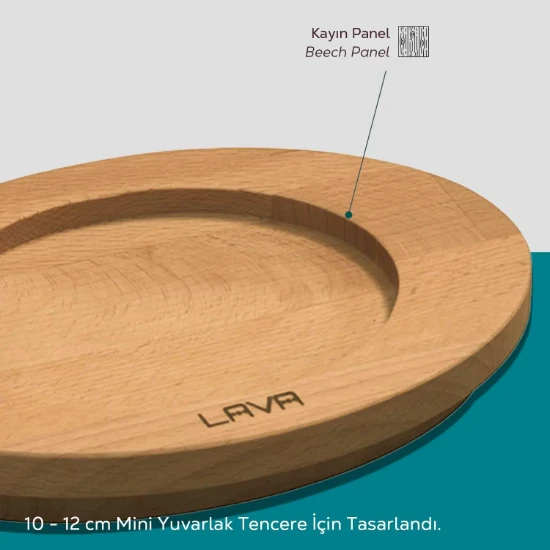 Ovális állvány mini-rakott, 11 cm-es - LAVA márka