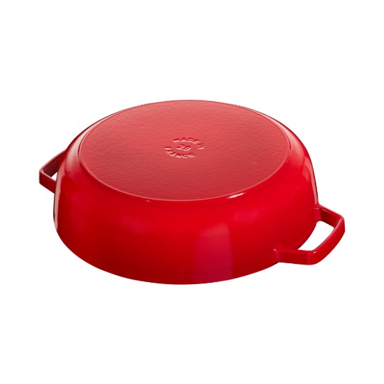 Staub chistera lábas, 28 cm, Piros