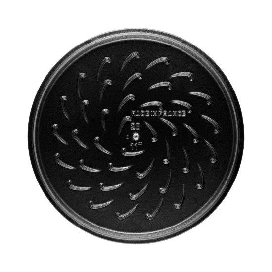 Staub chistera lábas, 28 cm, Piros