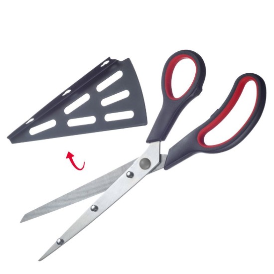 2 az 1-ben pizzaszeletelő olló, rozsdamentes acél, "Antonio" - Westmark