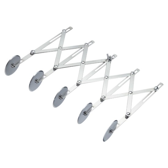 Kihúzható tésztavágó, 5 kerékkel, rozsdamentes acél - Westmark