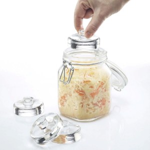 4 darabos erjesztősúly készlet, üvegből, 7 cm - Westmark