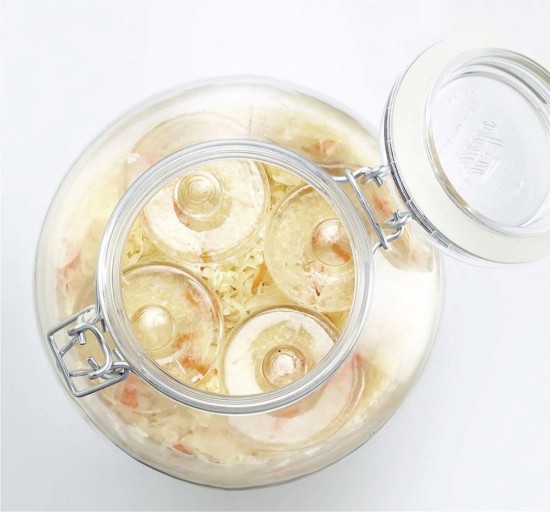 4 darabos erjesztősúly készlet, üvegből, 7 cm - Westmark