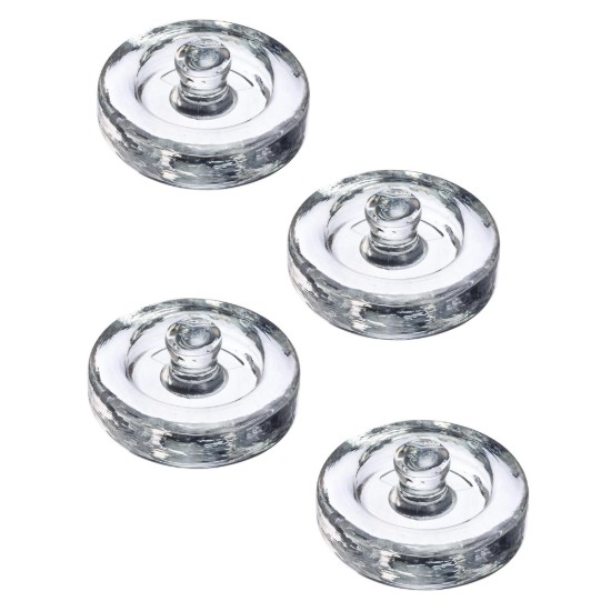 4 darabos erjesztősúly készlet, üvegből, 8 cm - Westmark