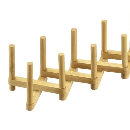 Kiterjeszthető edényszárító állvány, bambusz, 9,5 x 12 x 9 cm - Westmark