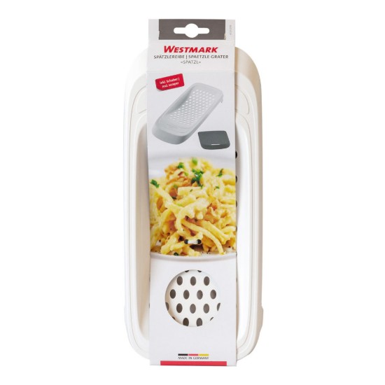 Tésztareszelő kaparóval, rozsdamentes acél, "Spatzl" - Westmark