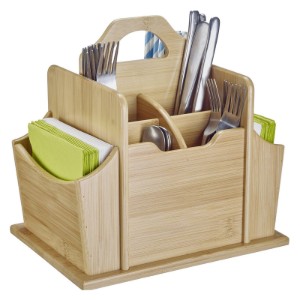 Evőeszköztartó, 7 rekes, bambusz, "Tapas + Friends" - Westmark