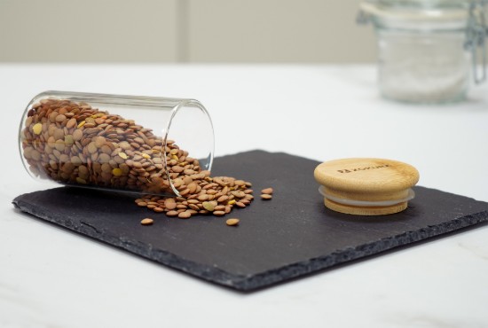 Borosilikát üvegedény, Ø 5,5 cm, 250 ml - Zokura