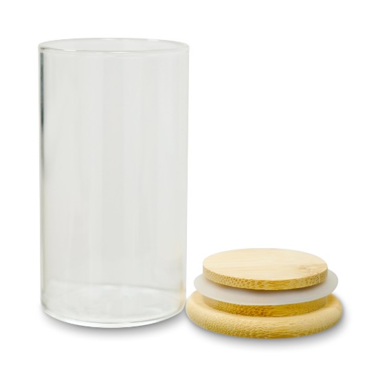 Borosilikát üvegedény, Ø 5,5 cm, 250 ml - Zokura