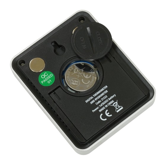 Digitális hőmérő és higrométer - Zokura