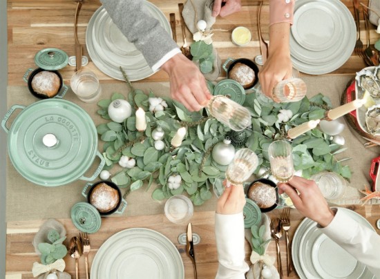 Cocotte főzőedény, öntöttvas, 26 cm / 5,2 l, Sage - Staub