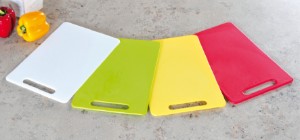 Kesper - 29 x 19,5 x 0,5 cm-es ~ Zöld ~ műanyag vágódeszka