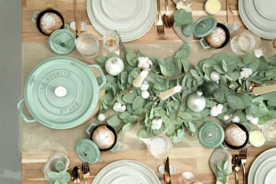 Főzőedény, öntöttvas, 24 cm / 3,7 l, Sage - Staub