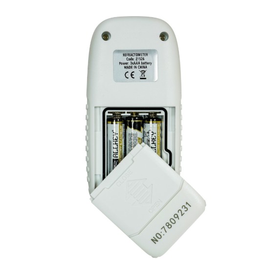 Digitális refraktométer Brix 0-55% - Zokura