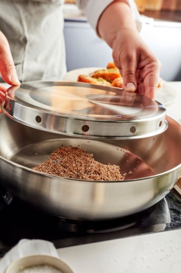 Rozsdamentes acél füstölőkészlet, 28 cm, "Specialties 3" - Demeyere