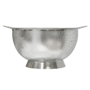 Perforált szűrő, rozsdamentes acél, 26 cm - Zokura