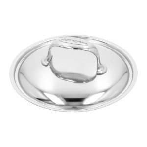 Fedő, rozsdamentes acél, 18 cm, "Atlantis" - Demeyere