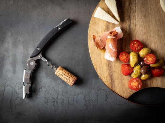 Dugóhúzó, 13 cm, "Malbec", Fekete - Peugeot