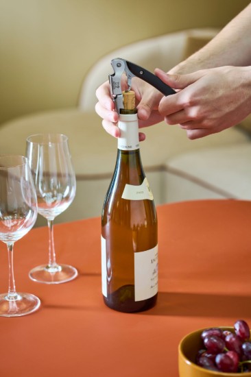 Dugóhúzó, 13 cm, "Malbec", Fekete - Peugeot