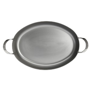 de Buyer - Ovális "Mineral B" serpenyő, 36 x 24 cm