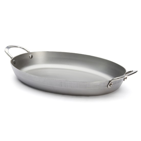 de Buyer - Ovális "Mineral B" serpenyő, 36 x 24 cm