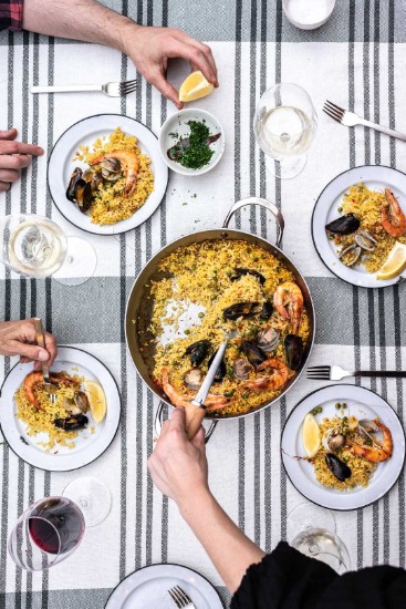 de Buyer - "Mineral B" 32 cm-es paella serpenyő