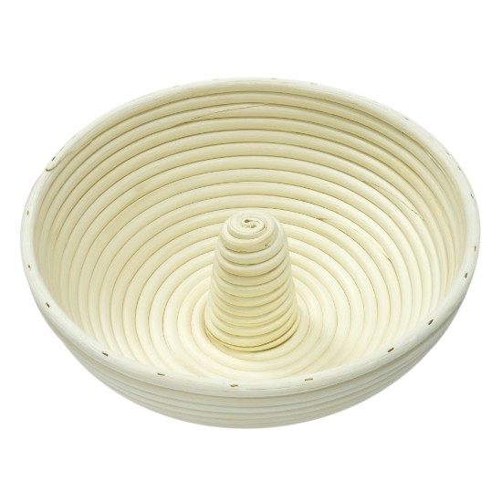 Kelesztőkosár hagyományos Couronne kenyérhez, 30 cm, rattan - Zokura