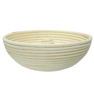Kelesztőkosár hagyományos Couronne kenyérhez, 30 cm, rattan - Zokura