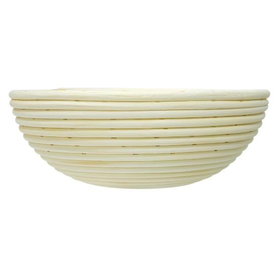 Kelesztőkosár hagyományos Couronne kenyérhez, 30 cm, rattan - Zokura