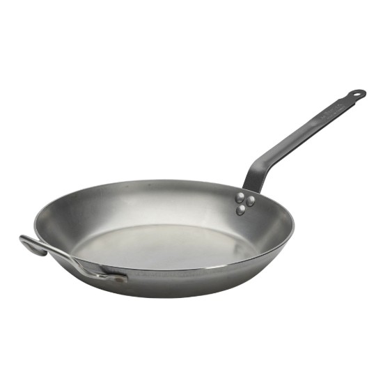 Serpenyő, szénacél, 36 cm, "CARBONE PLUS" - de Buyer